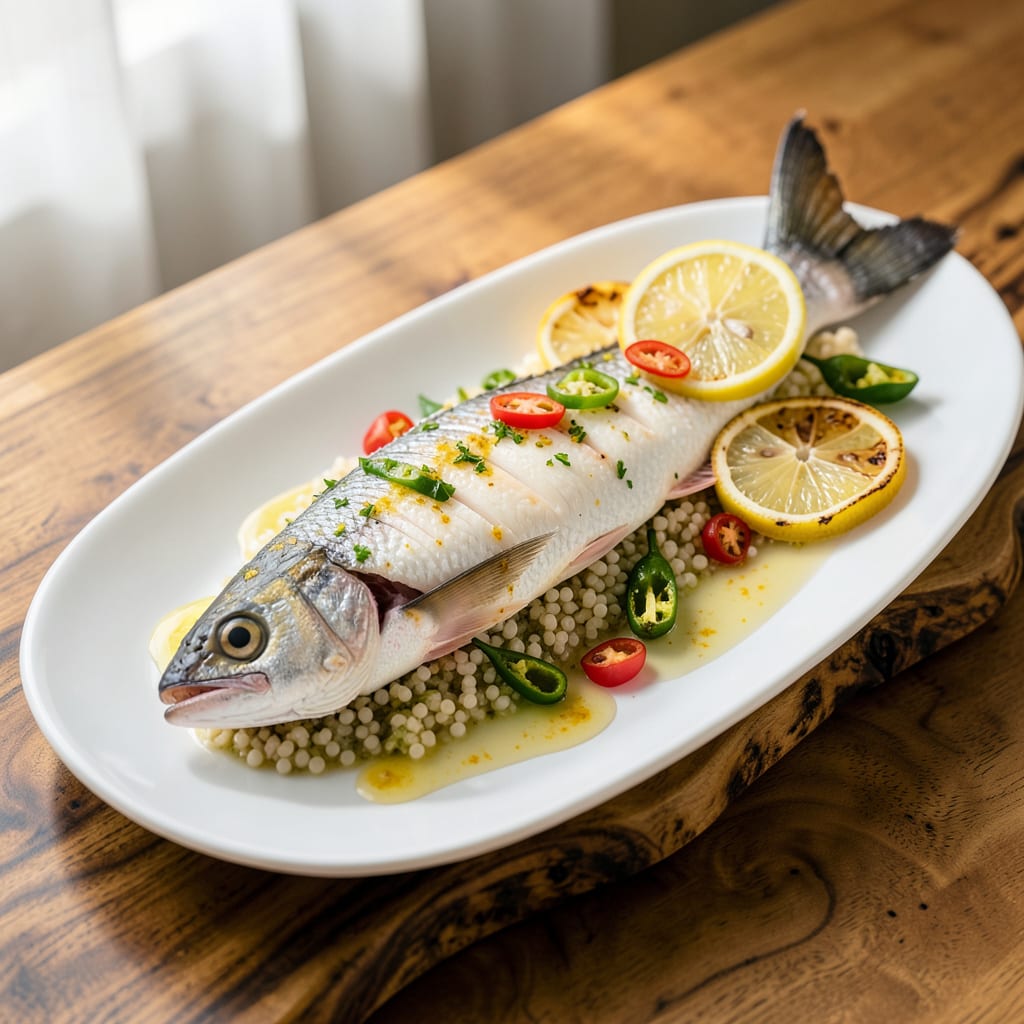 Visual representation of how to make fish less fishy