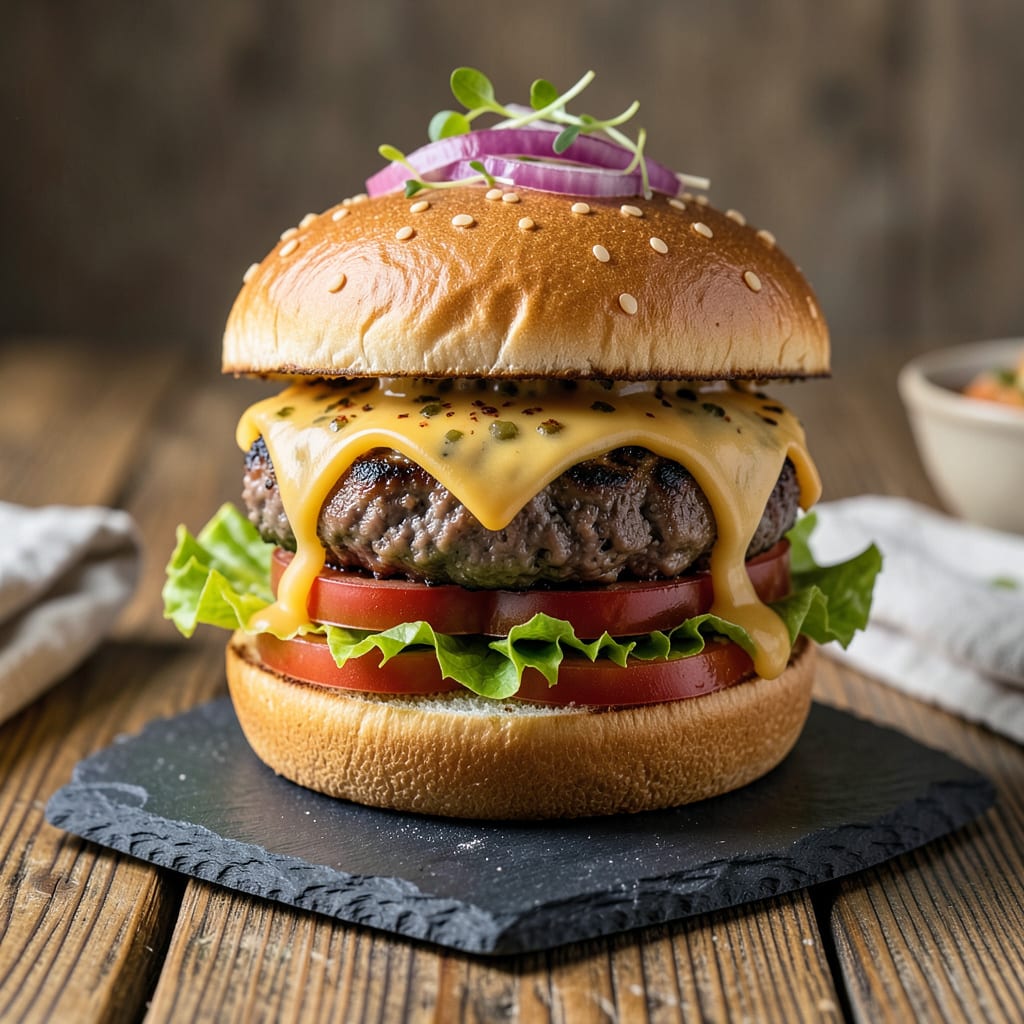 how to make hamburger patties without egg example with annotations