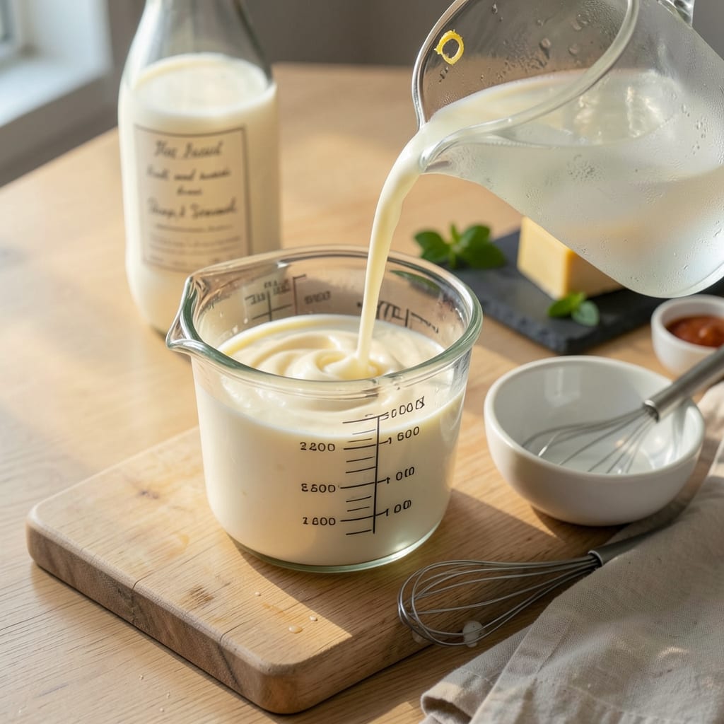 how to make milk with half and half detailed visual guide