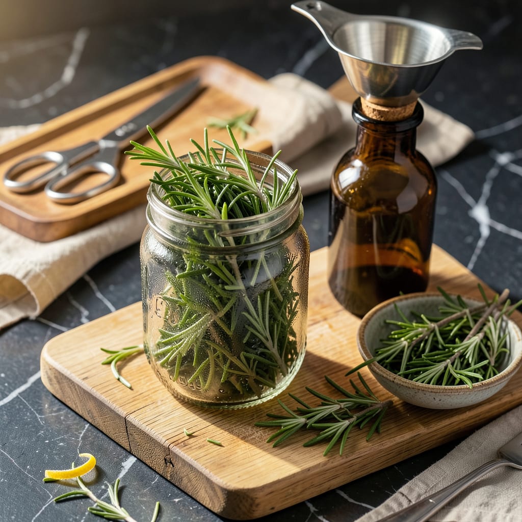 Visual representation of How to Make Rosemary Extract: Potent Homemade Infusion for Cooking