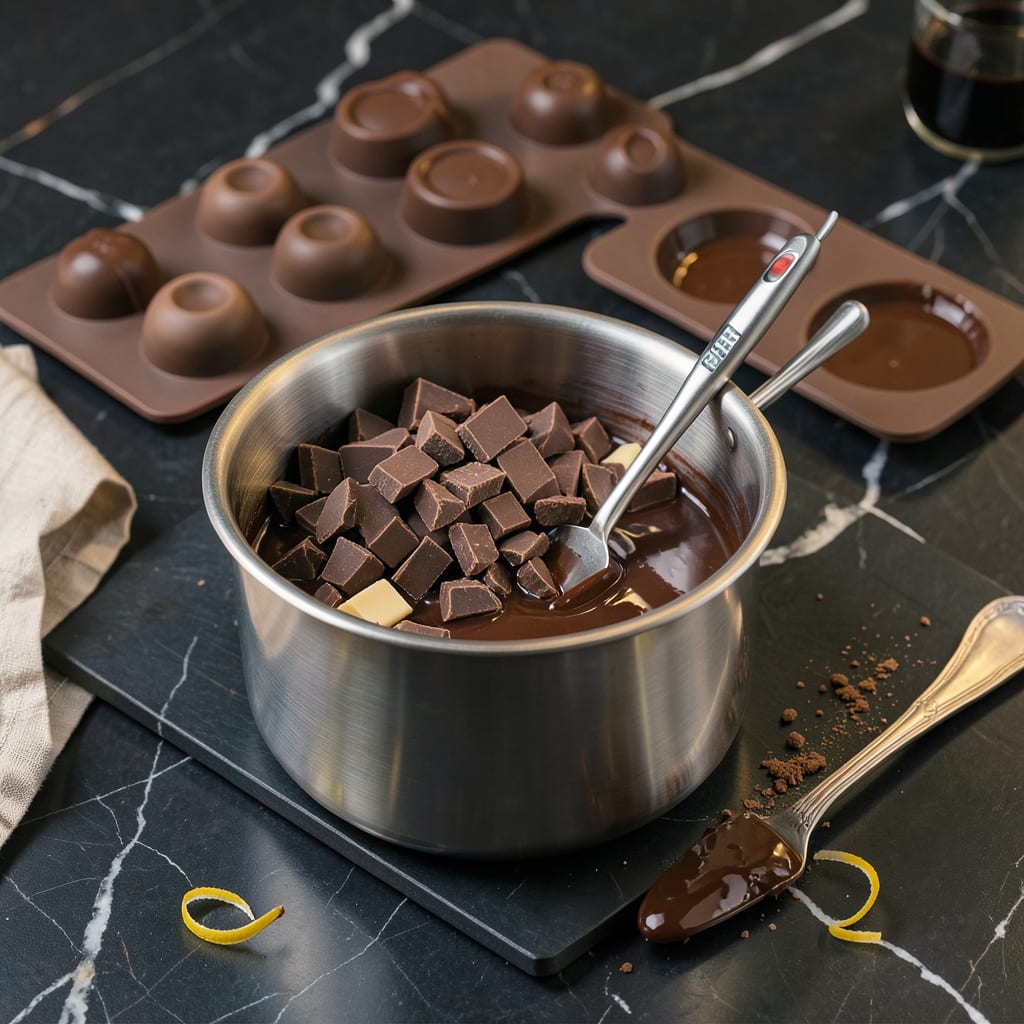 Complete how to melt chocolate for molds overview image