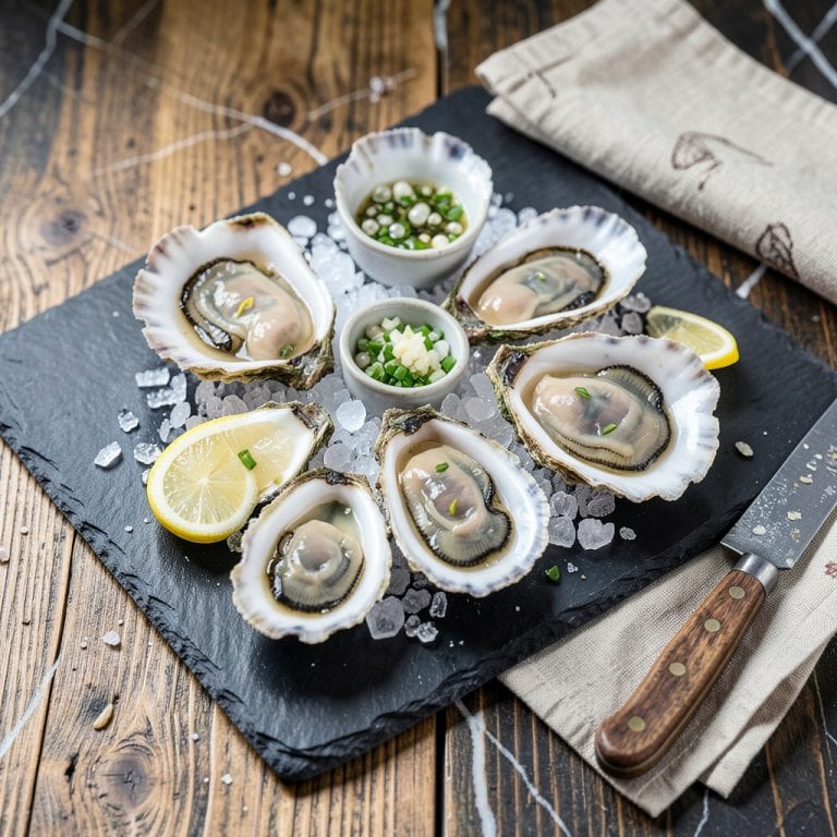 How to Prepare Raw Oysters at Home: Shucking Secrets for Perfect Results example with annotations