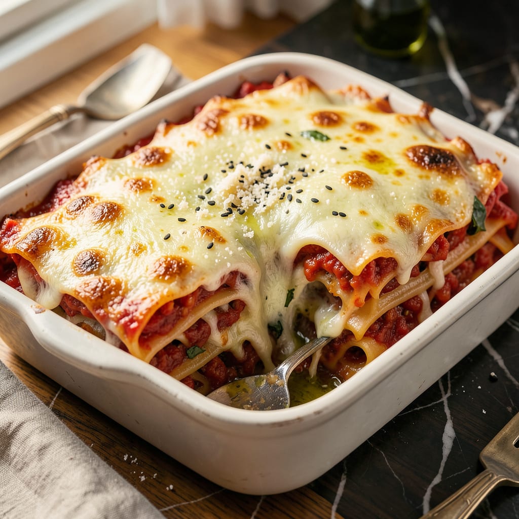 Comprehensive how to prevent lasagna noodles from sticking visual reference