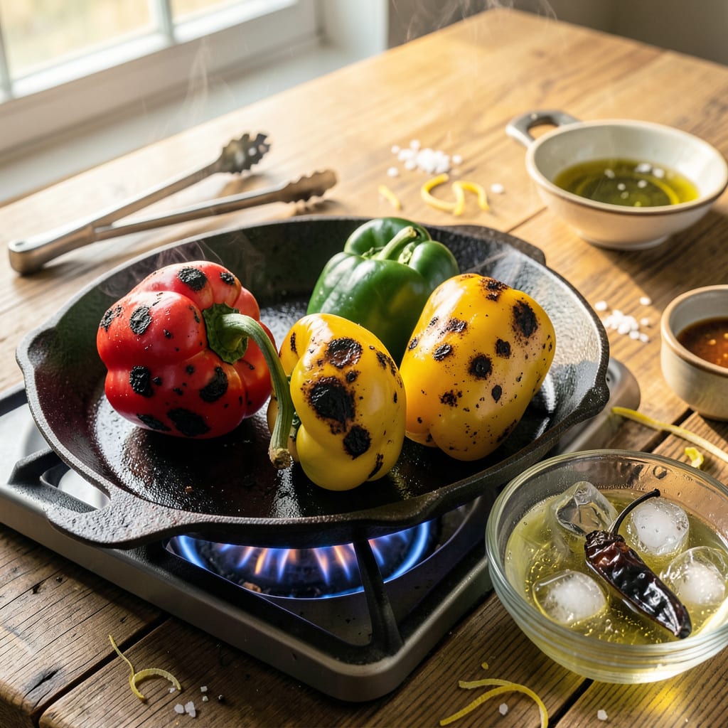 How to Skin Peppers: The Foolproof Method for Silky Smooth Results detailed visual guide