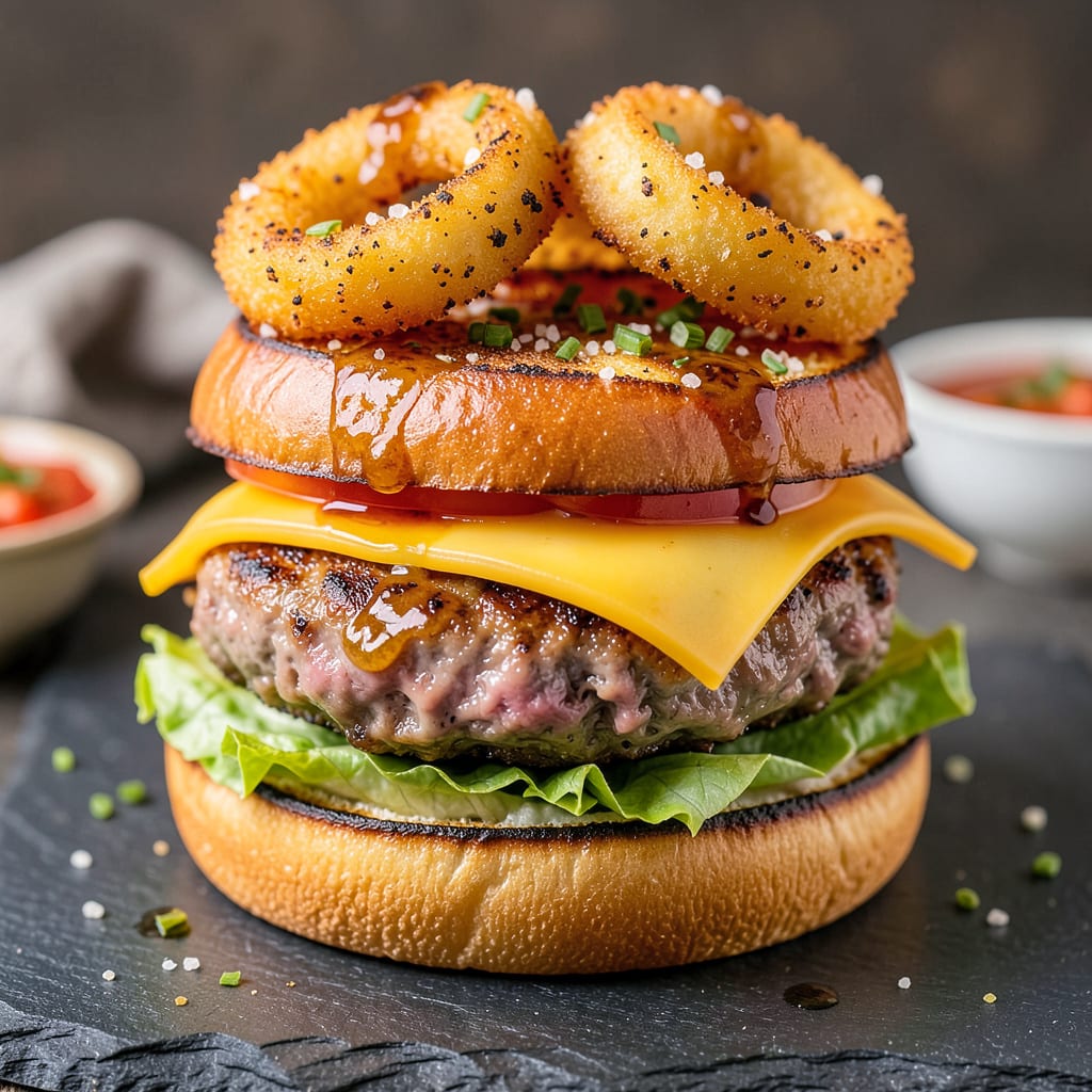 How to Stack a Burger: Pro Tips for Perfect Layers Every Time example with annotations