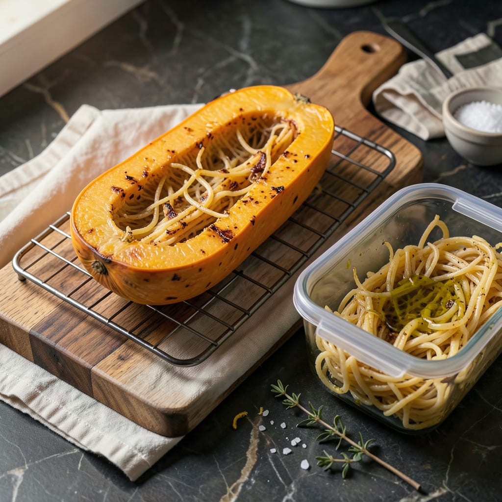 Complete How to Store Cooked Spaghetti Squash: Keep It Fresh for Meal Prep overview image