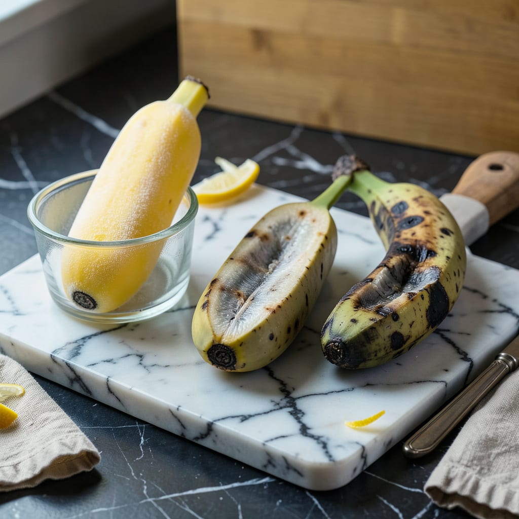 how to tell if frozen bananas are bad illustration with key details