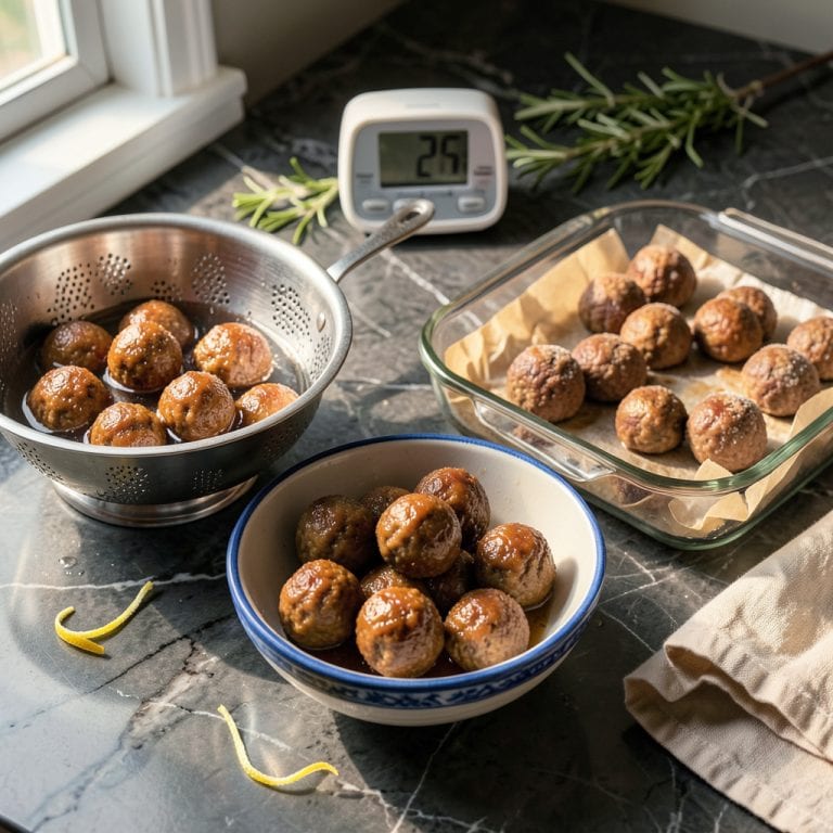 how to thaw frozen meatballs example with annotations