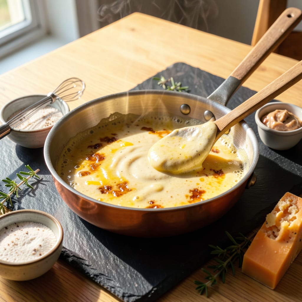 How to Thicken Cheese Sauce Without Flour: 3 Chef Approved Methods illustration with key details