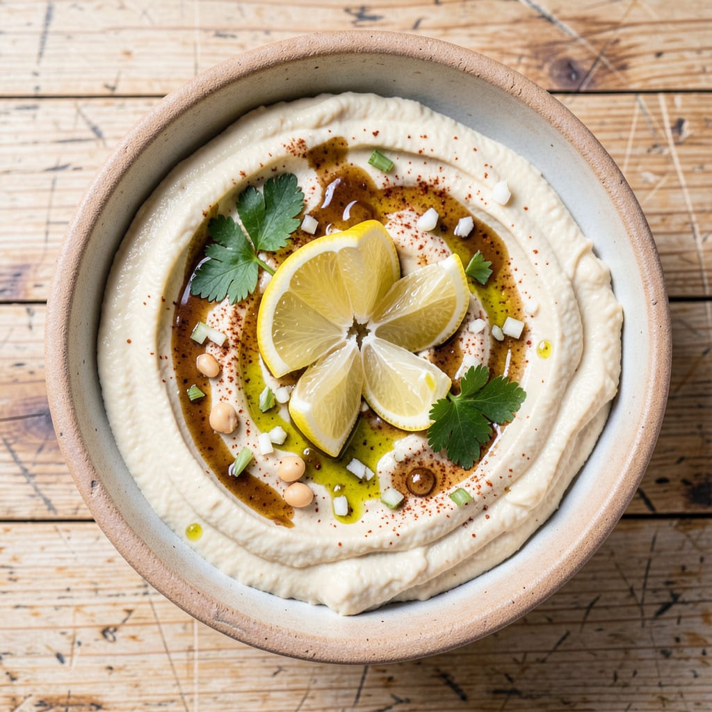 Complete Hummus Without Food Processor: Silky Smooth Blended by Hand overview image