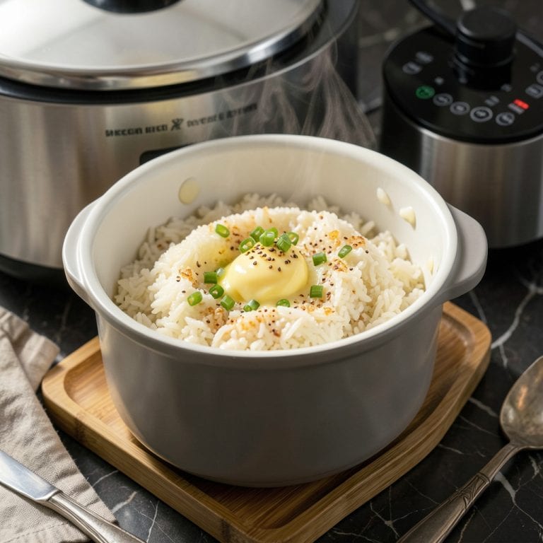 Instant Rice in a Rice Cooker: Fluffy Grains Ready in Minutes illustration with key details