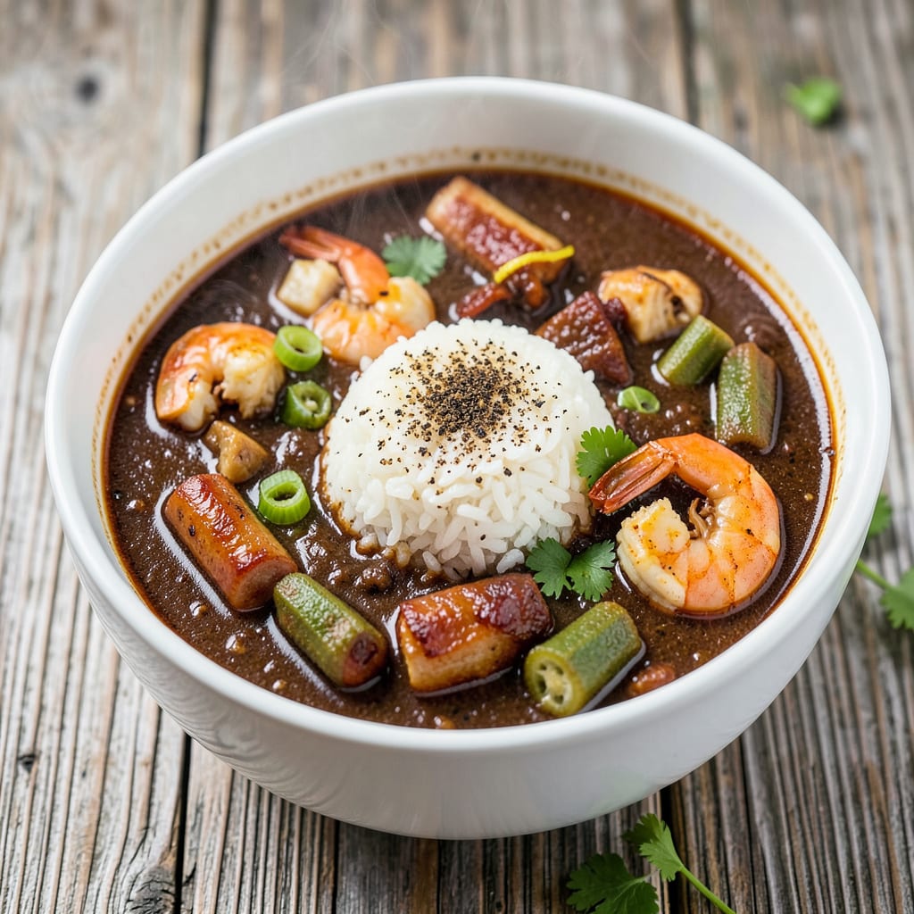 Visual representation of Is Gumbo Thick or Thin: Ideal Consistency and How to Achieve It