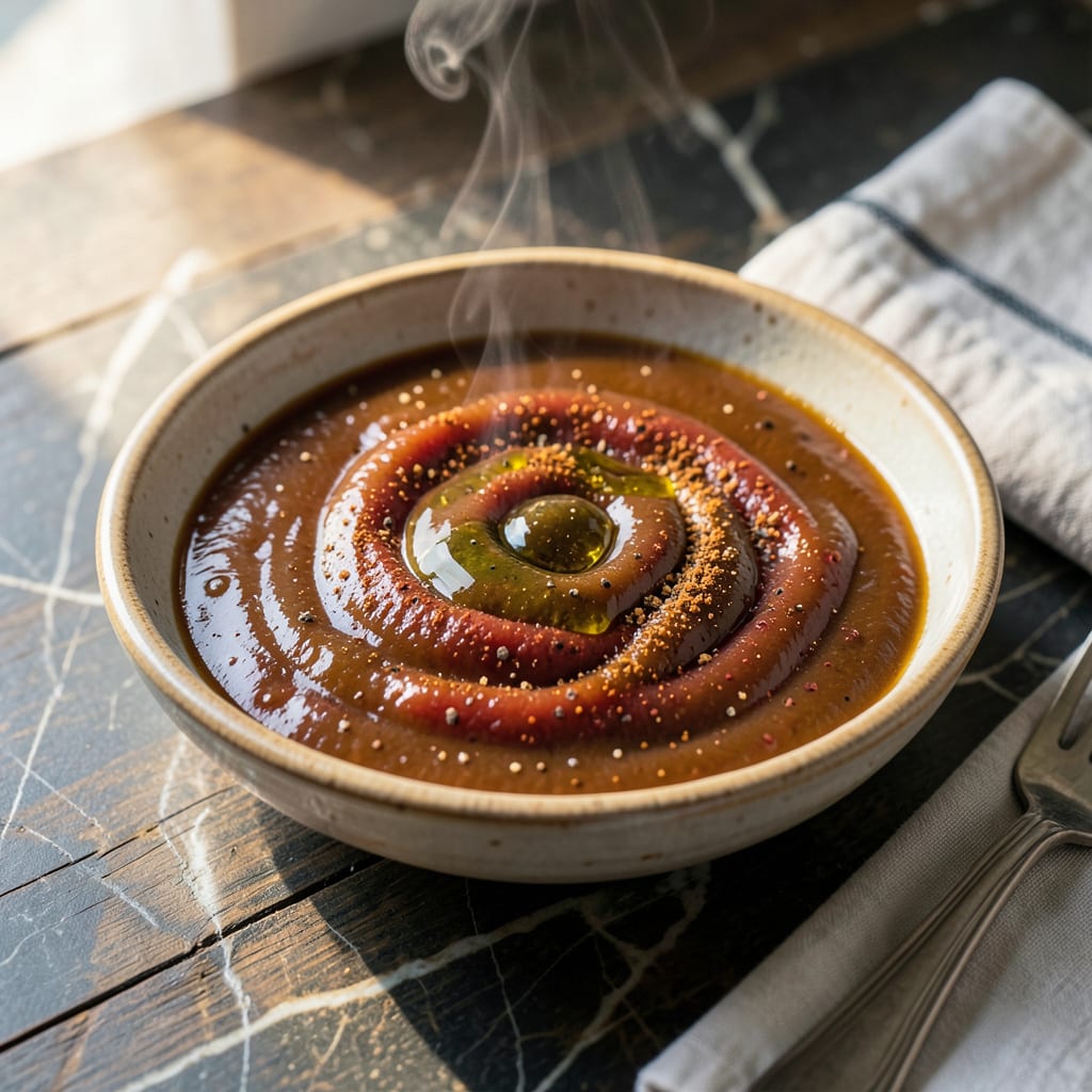 Jamie Oliver BBQ Sauce Recipe: Vinegar Free Tang With Honeyed Depth example with annotations