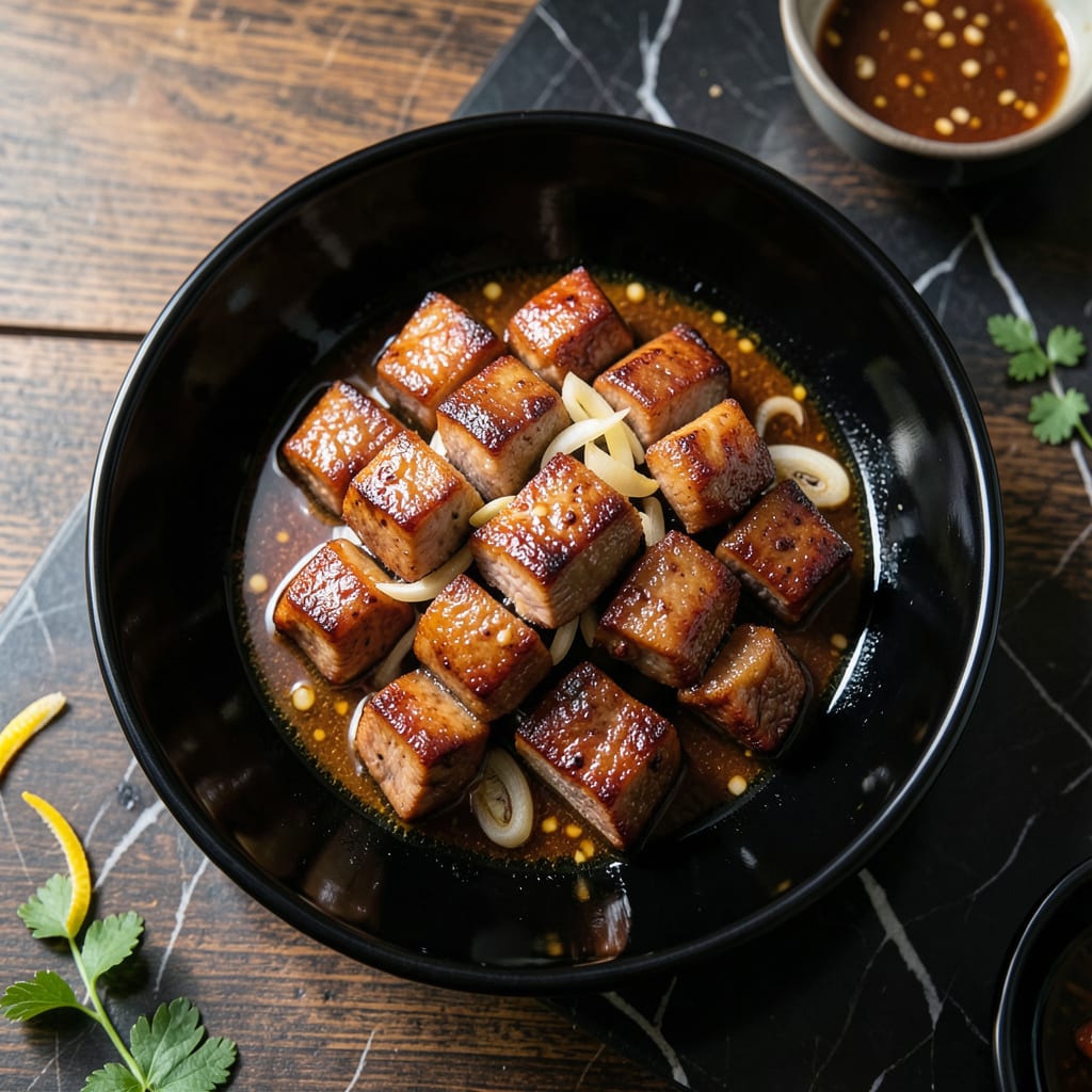 Complete japanese bbq pork recipe overview image