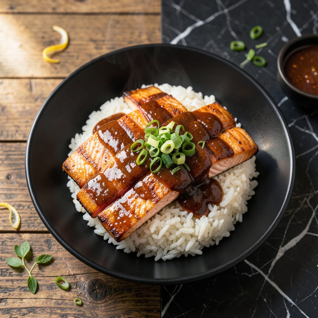 Complete Japanese BBQ Sauce Salmon Recipe: Glazed and Flaky in 25 Minutes overview image