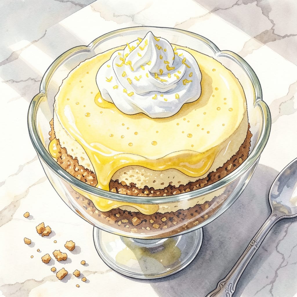 Complete jello instant lemon pudding cheesecake recipe overview image