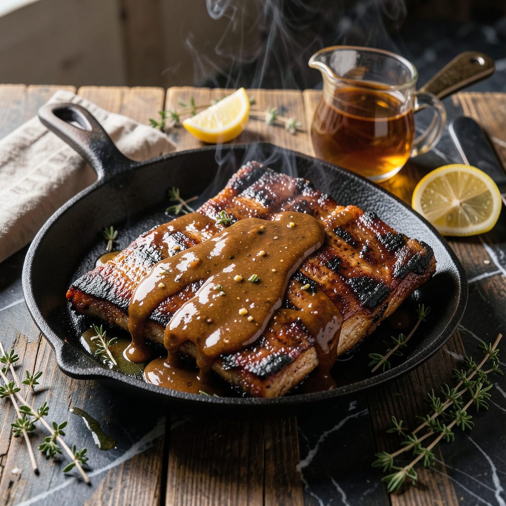 Complete Jim Beam Maple Bourbon BBQ Sauce Recipe: Sweet and Smoky Grill Glaze overview image