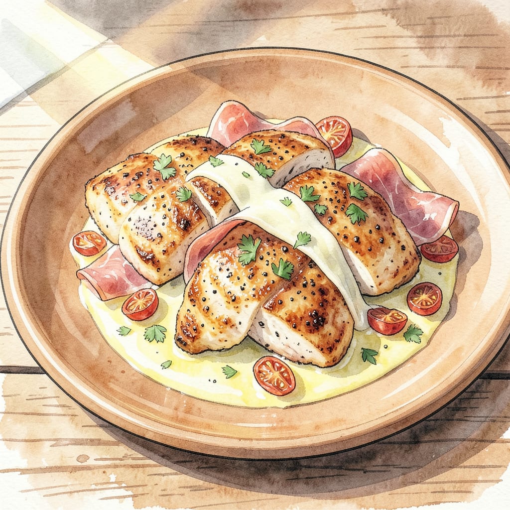 Johnny Carino's Chicken Scallopini Recipe: Lemon Garlic Pan Sauce Perfection example with annotations