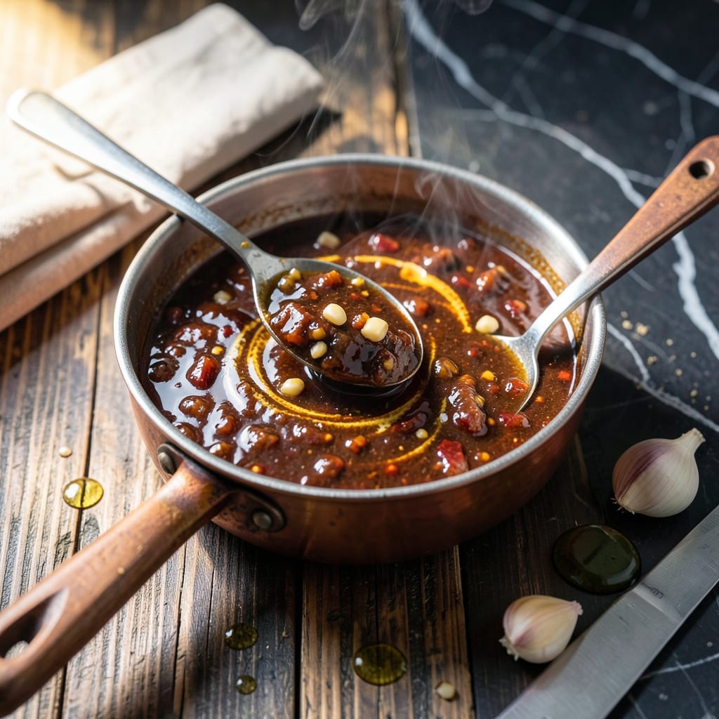 Complete KBBQ Brisket Sauce Recipe: Vinegar Kissed Sweetness for Smoky Depth overview image