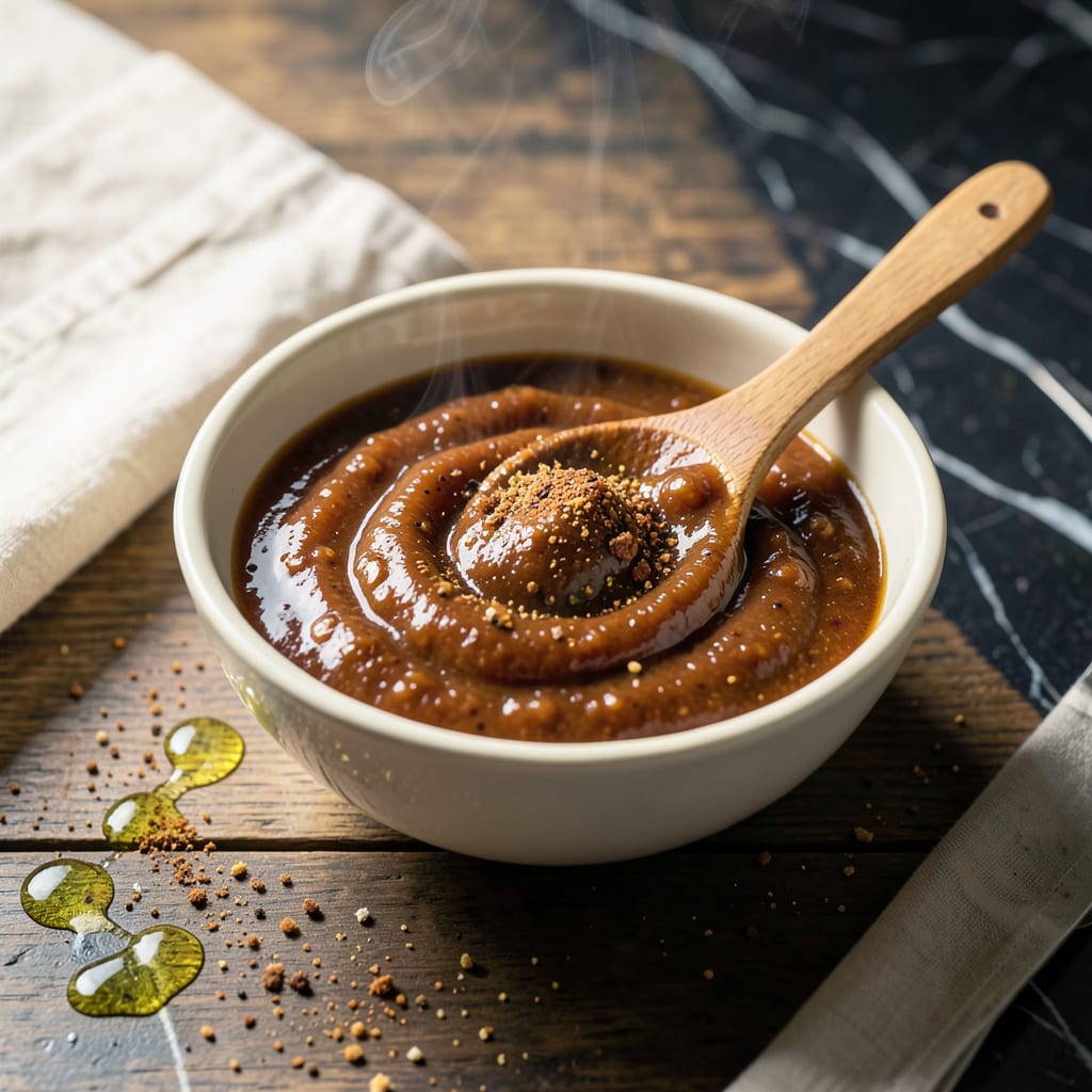 Complete keto sweet bbq sauce recipe overview image