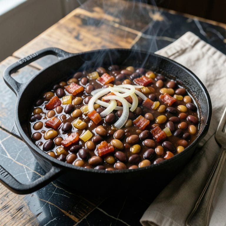 KFC BBQ Beans Recipe: Sweet and Smoky Side Dish Classic detailed visual guide