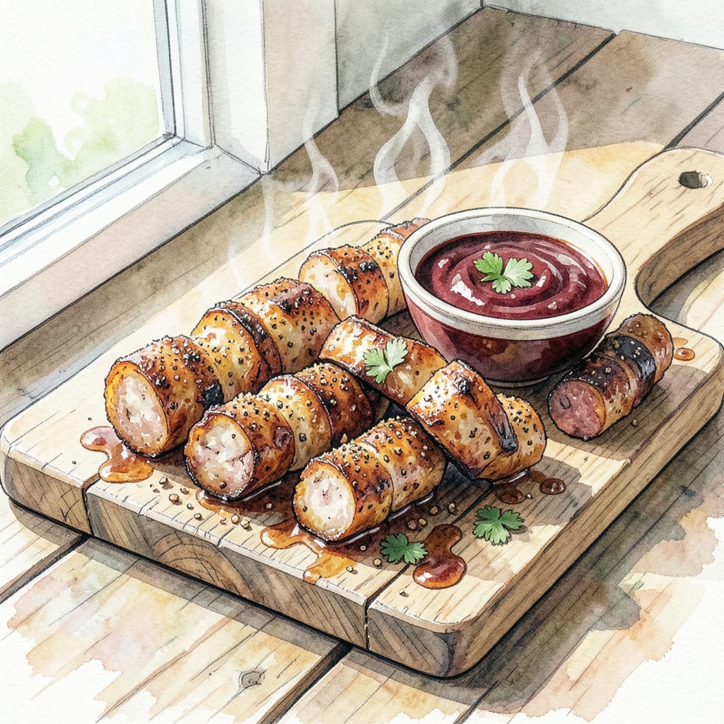 Complete Kielbasa Burnt Ends BBQ Recipe: Smoky, Sweet, and Fall Apart Tender overview image
