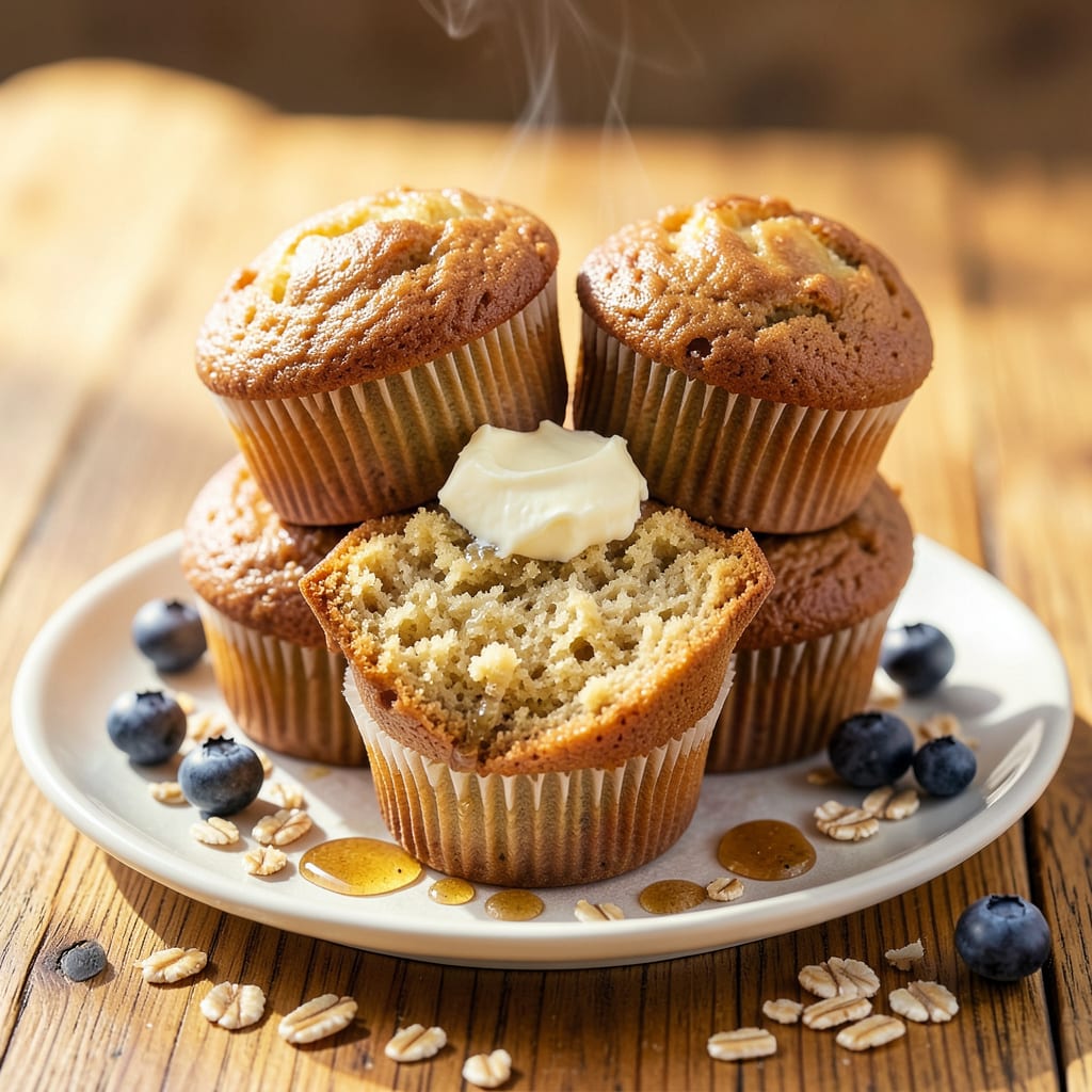 Visual representation of kodiak cakes muffin recipe on box
