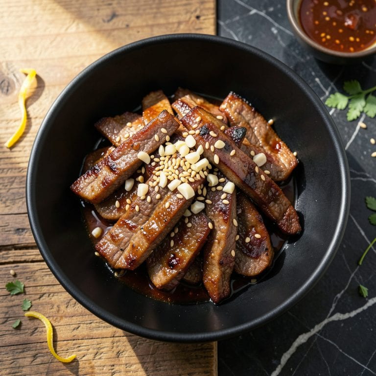 Comprehensive korean bbq beef jerky recipe visual reference