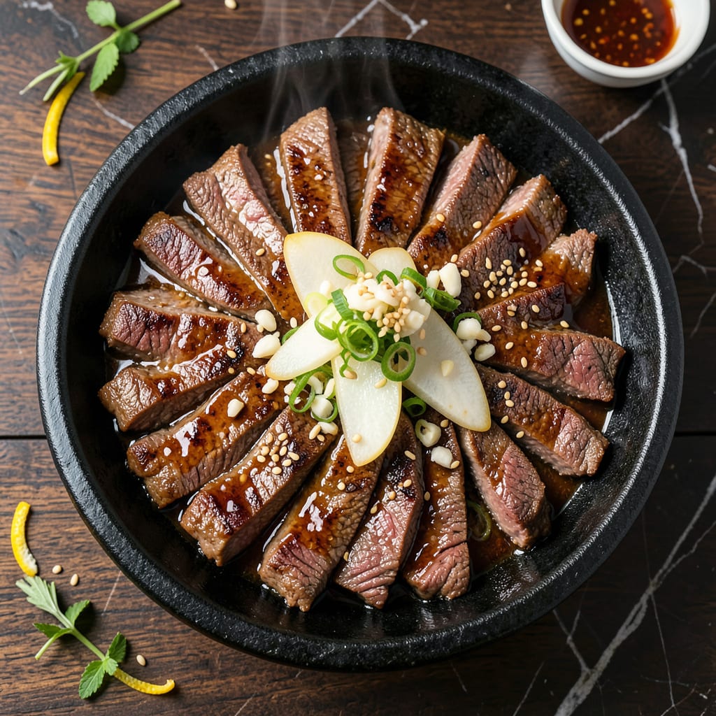 korean bbq beef recipe detailed visual guide
