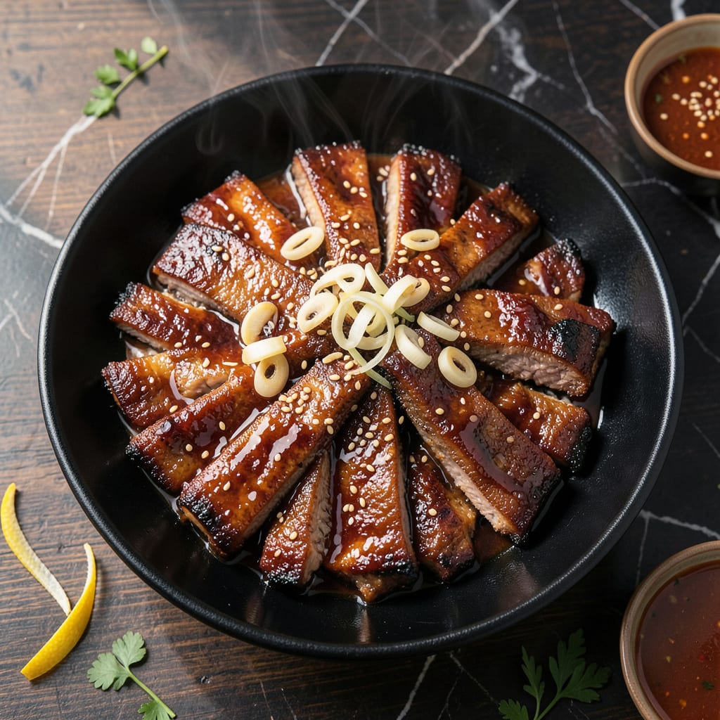 Complete Korean BBQ Beef Ribs Recipe: Sweet And Savory Charred Edges overview image