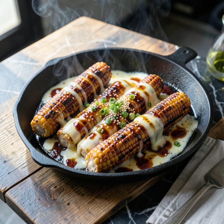 Korean BBQ Corn Cheese Recipe: Smoky Sweet Street Food Fusion detailed visual guide