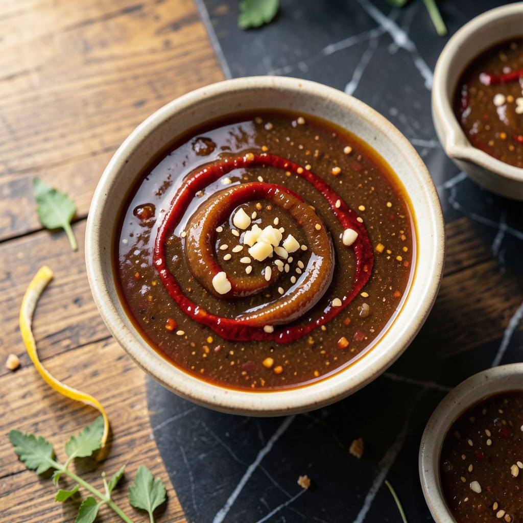 Visual representation of Korean BBQ Dip Sauce Recipe: Umami Rich Sweet and Savory Blend