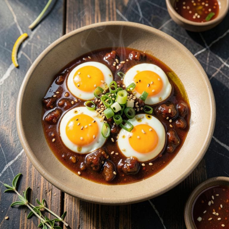 Comprehensive Korean BBQ Egg Recipe: Sweet and Savory Breakfast Delight visual reference