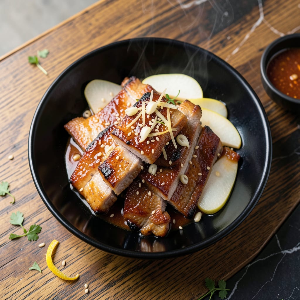 Korean BBQ Pork Jowl Recipe: Marinated and Grilled to Caramelized Bliss detailed visual guide