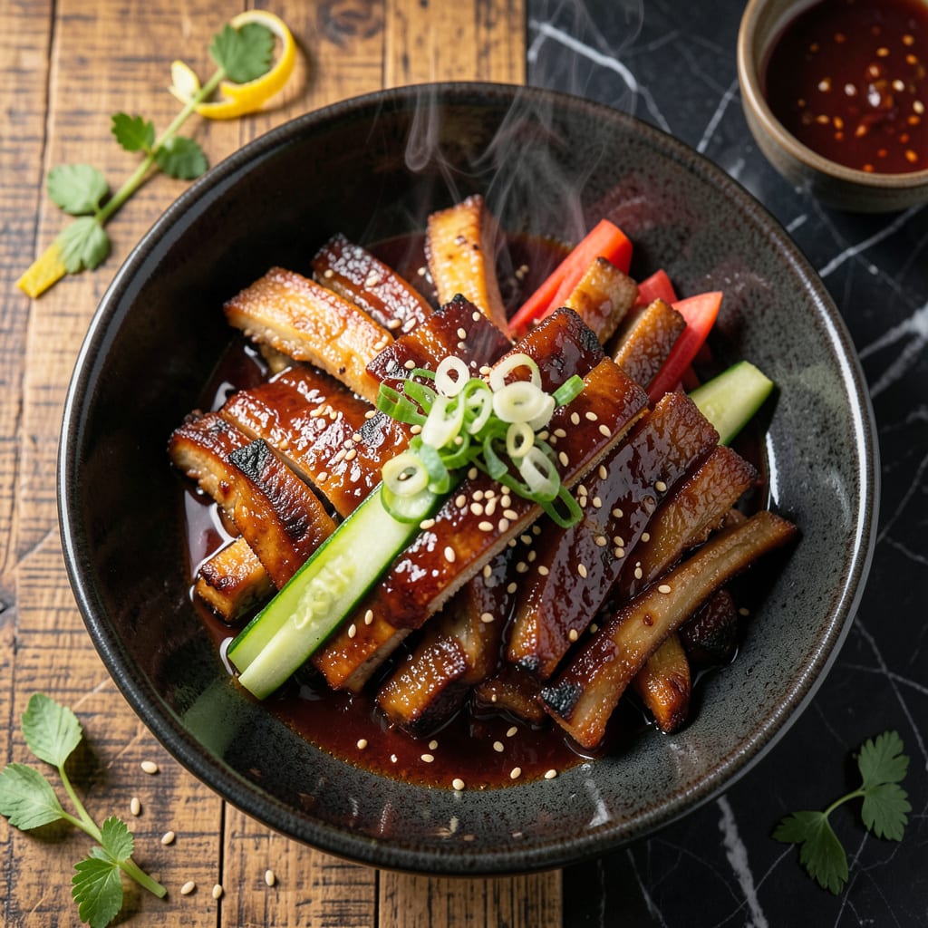 Complete Korean BBQ Pulled Pork Recipe: Sweet and Spicy Slow Cooked Delight overview image