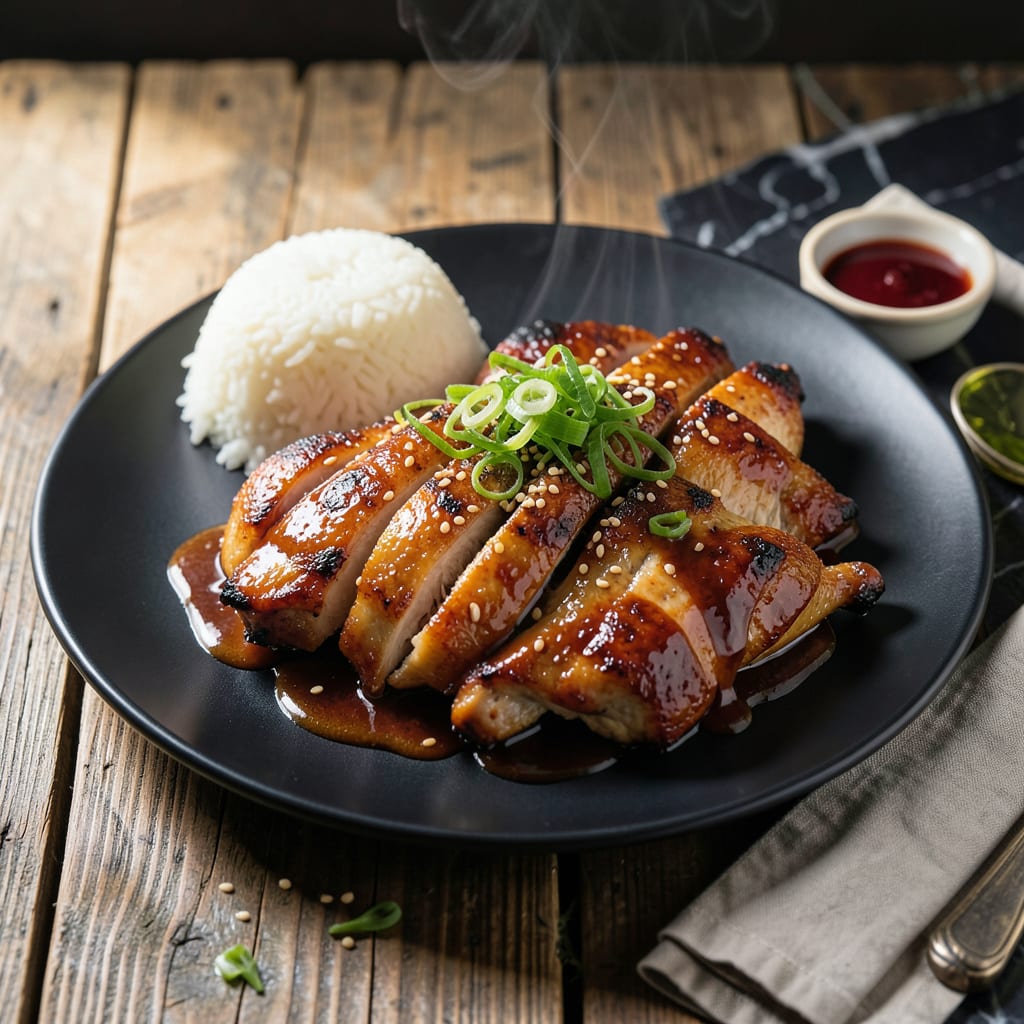 Complete Korean BBQ Sauce Chicken Oven Recipe: Glazed and Sticky Sweet Perfection overview image