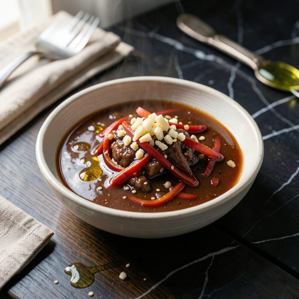 Korean BBQ Sweet Dipping Sauce Recipe: Sticky Gloss With Garlic Punch