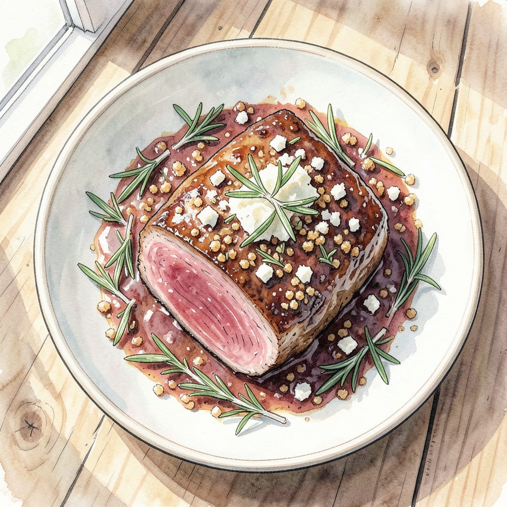 Complete Lamb Sirloin Recipe: Tender and Juicy with Herb Crust overview image