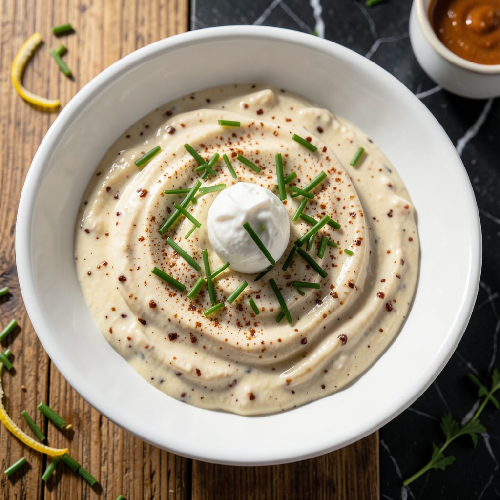 Visual representation of lipton onion soup dip recipe