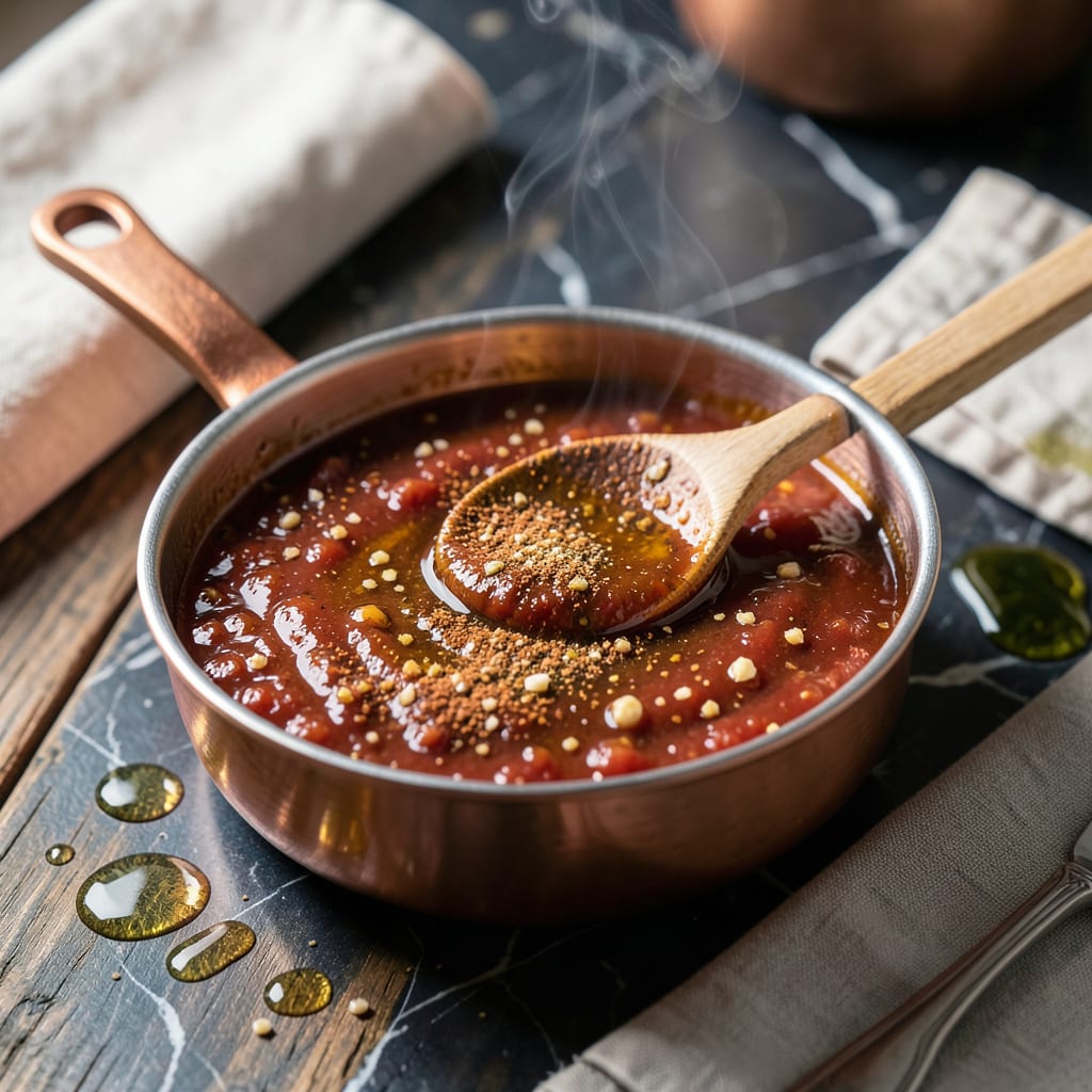 Visual representation of Low Calorie BBQ Sauce Recipe: Sugar Free Smoky Sweetness