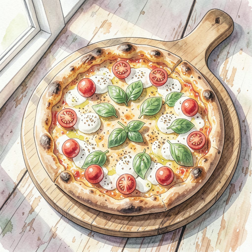Low Sodium Pizza Crust Recipe: Healthy Homemade Crust illustration with key details