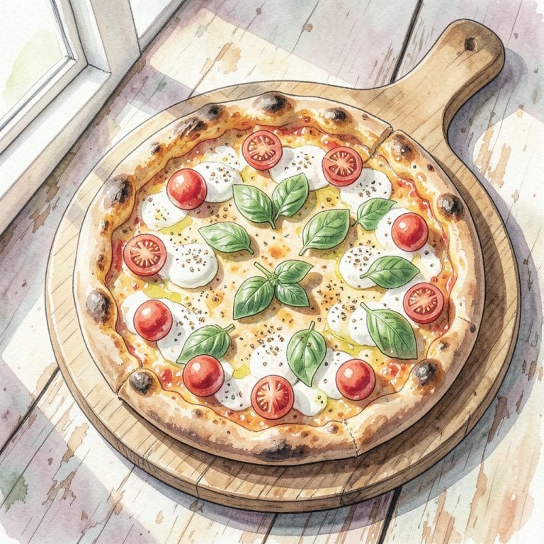 Low Sodium Pizza Crust Recipe: Healthy Homemade Crust illustration with key details