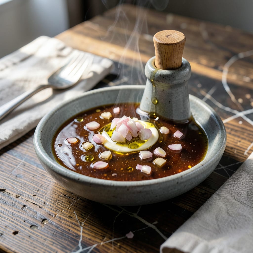 Comprehensive Maple Bourbon Vinaigrette Recipe: Bold Sweet Tart Dressing for Salads visual reference