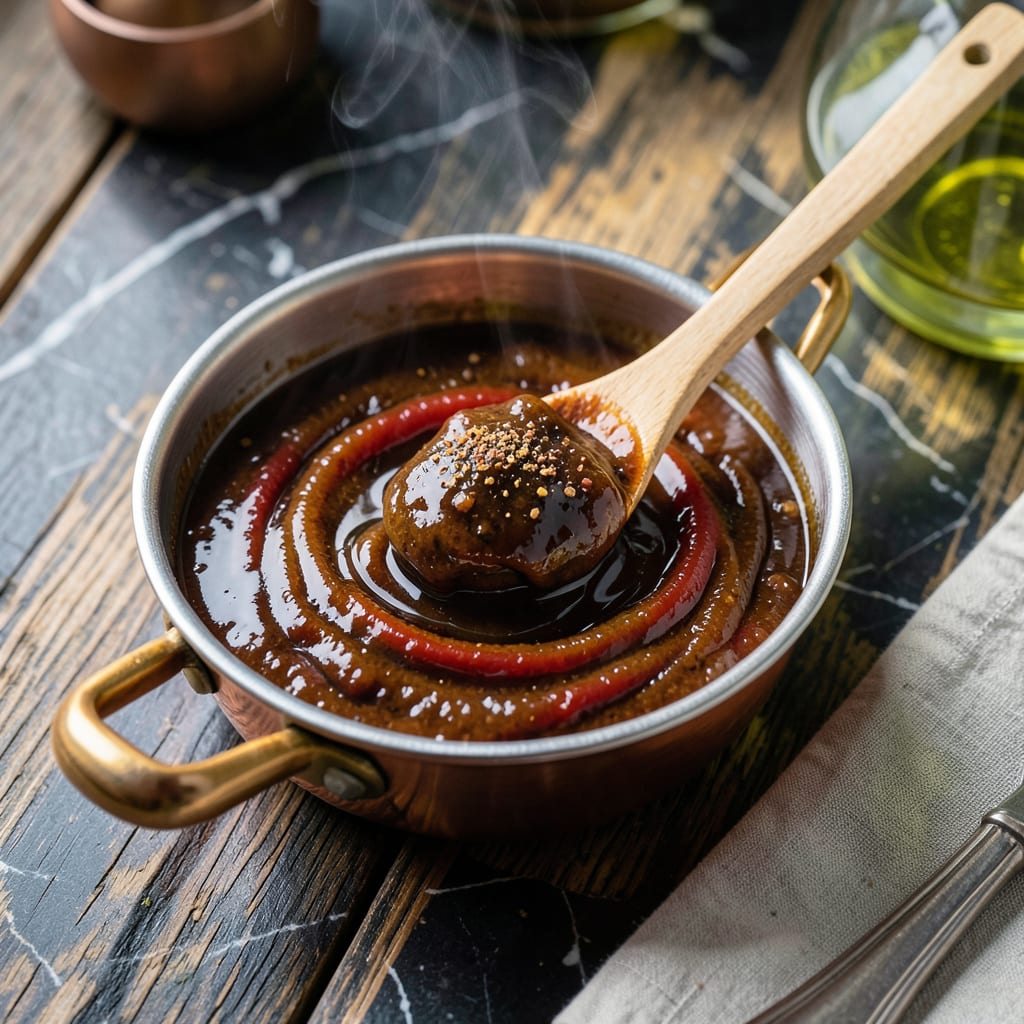 Complete maple syrup bbq sauce recipe overview image