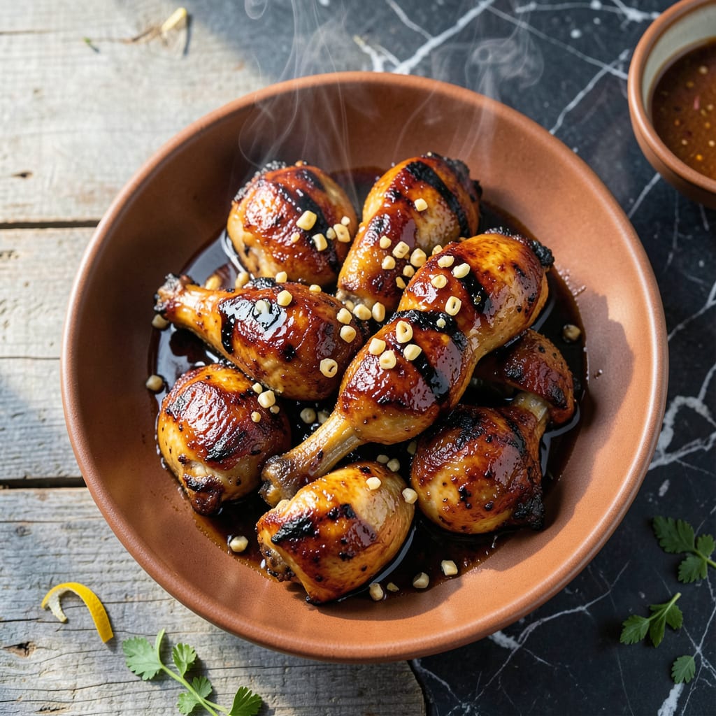 Complete Marinated Chicken Recipe BBQ: Grill Marked Juiciness With Smoky Depth overview image