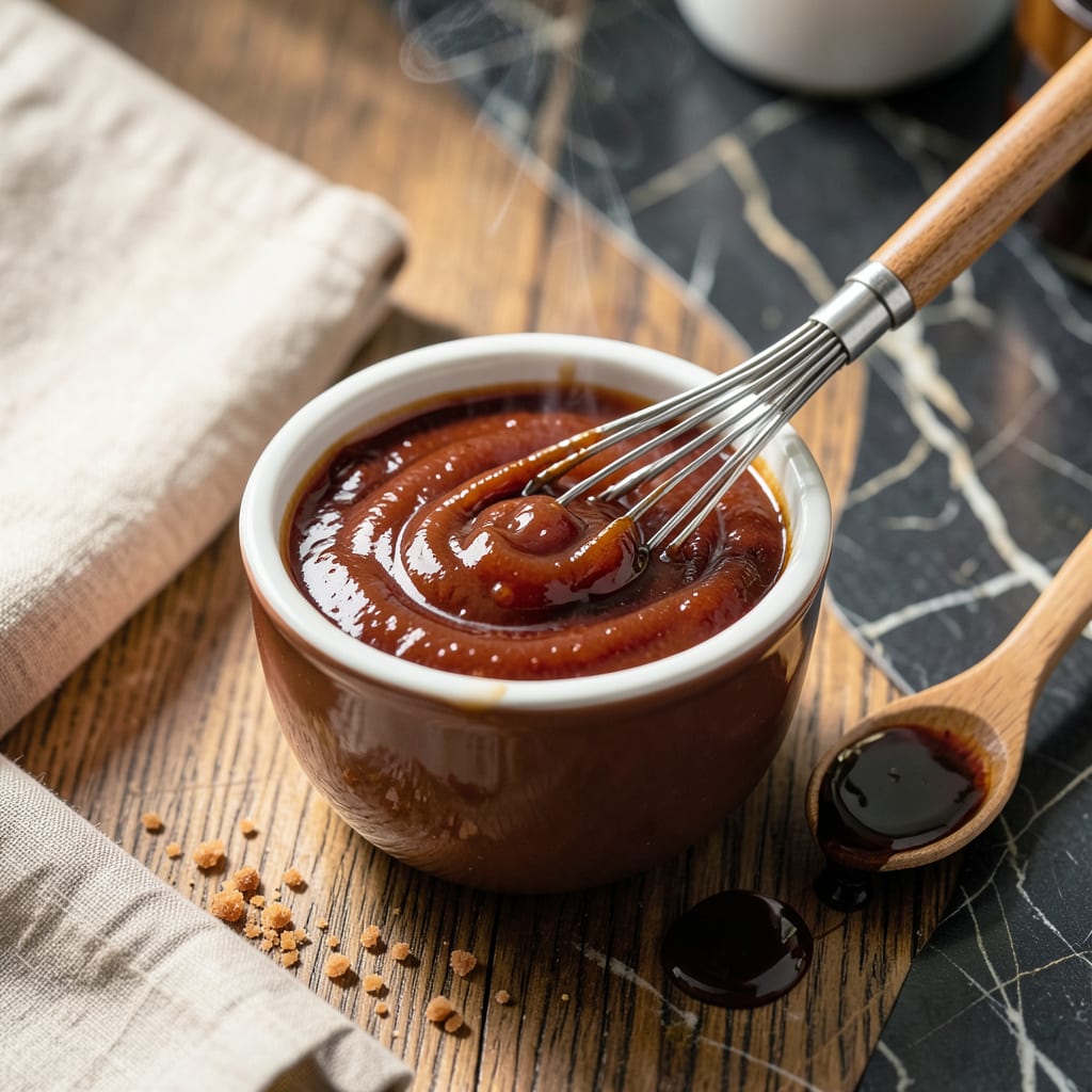 McDonalds BBQ Sauce Recipe: Tangy Sweet Copycat for Homemade Burgers example with annotations