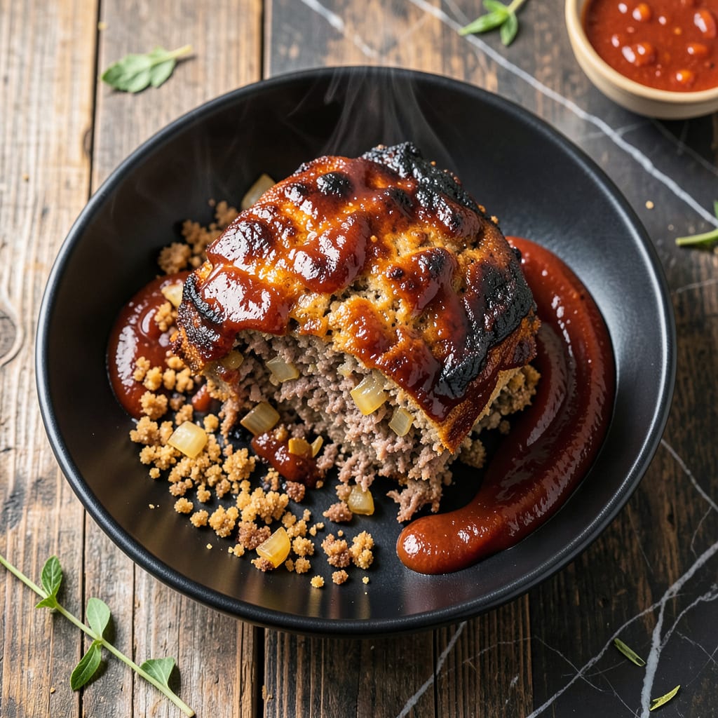Comprehensive Meatloaf Recipe With BBQ Sauce: Moist Center With Smoky Sweet Glaze visual reference