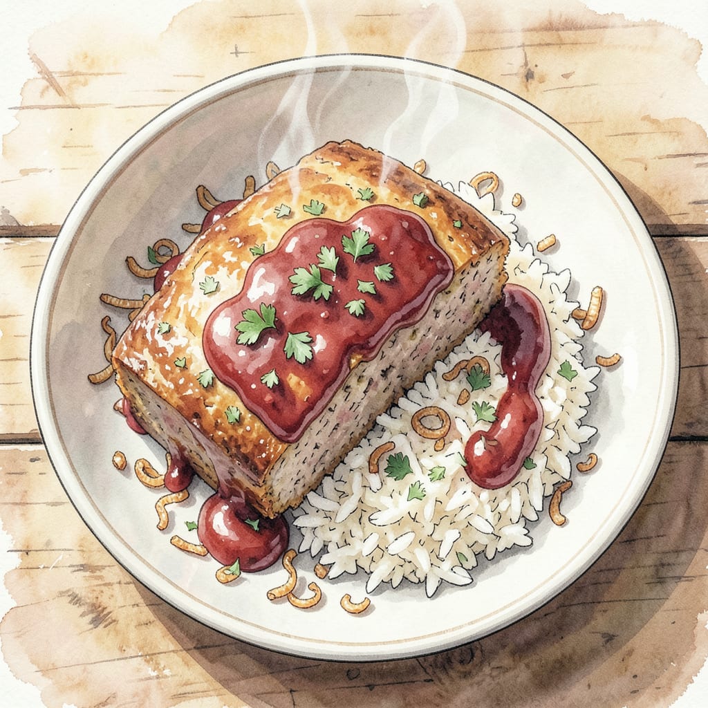 Complete Meatloaf Recipe with Rice: Hearty Comfort Food in One Pan overview image