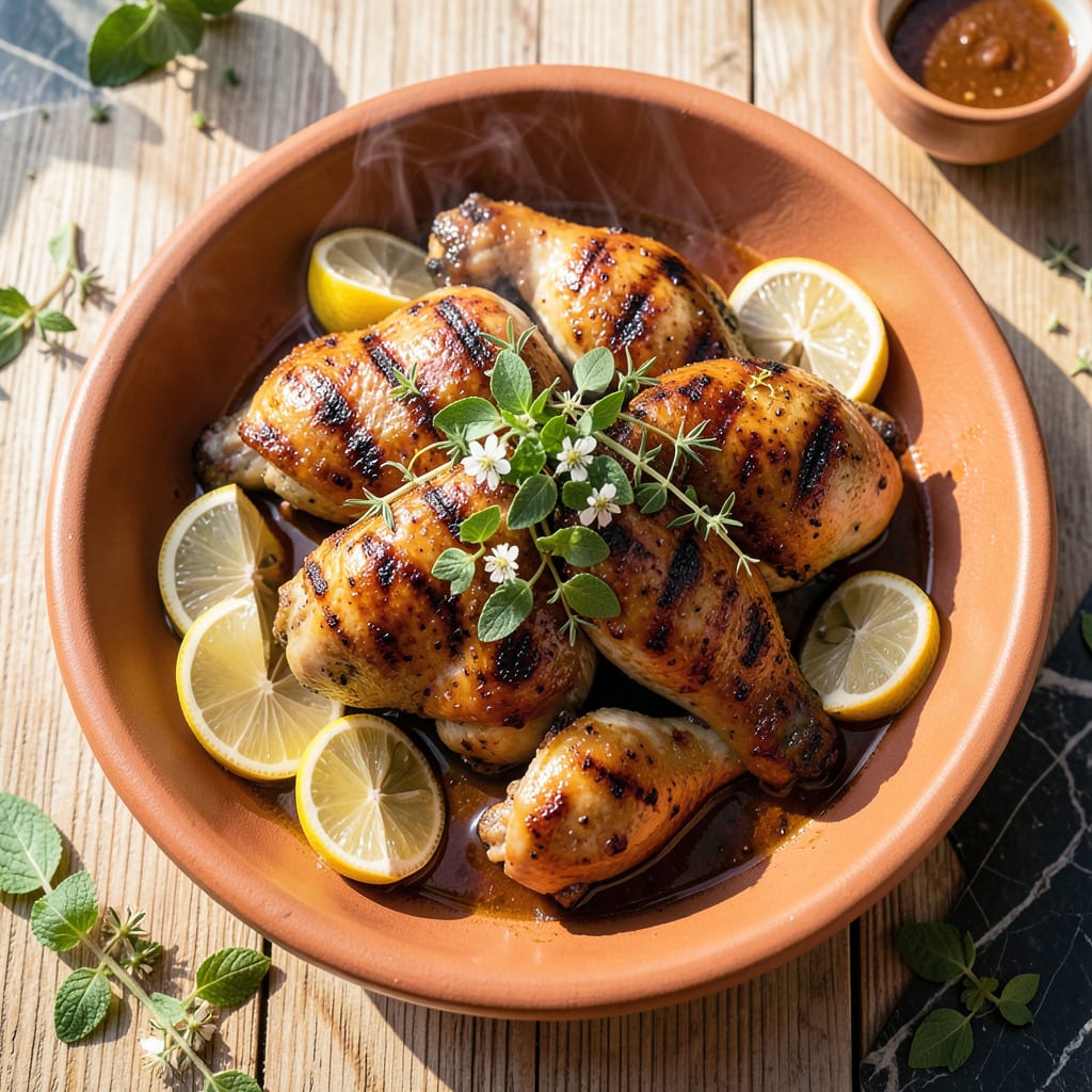 Comprehensive mediterranean bbq chicken recipe visual reference
