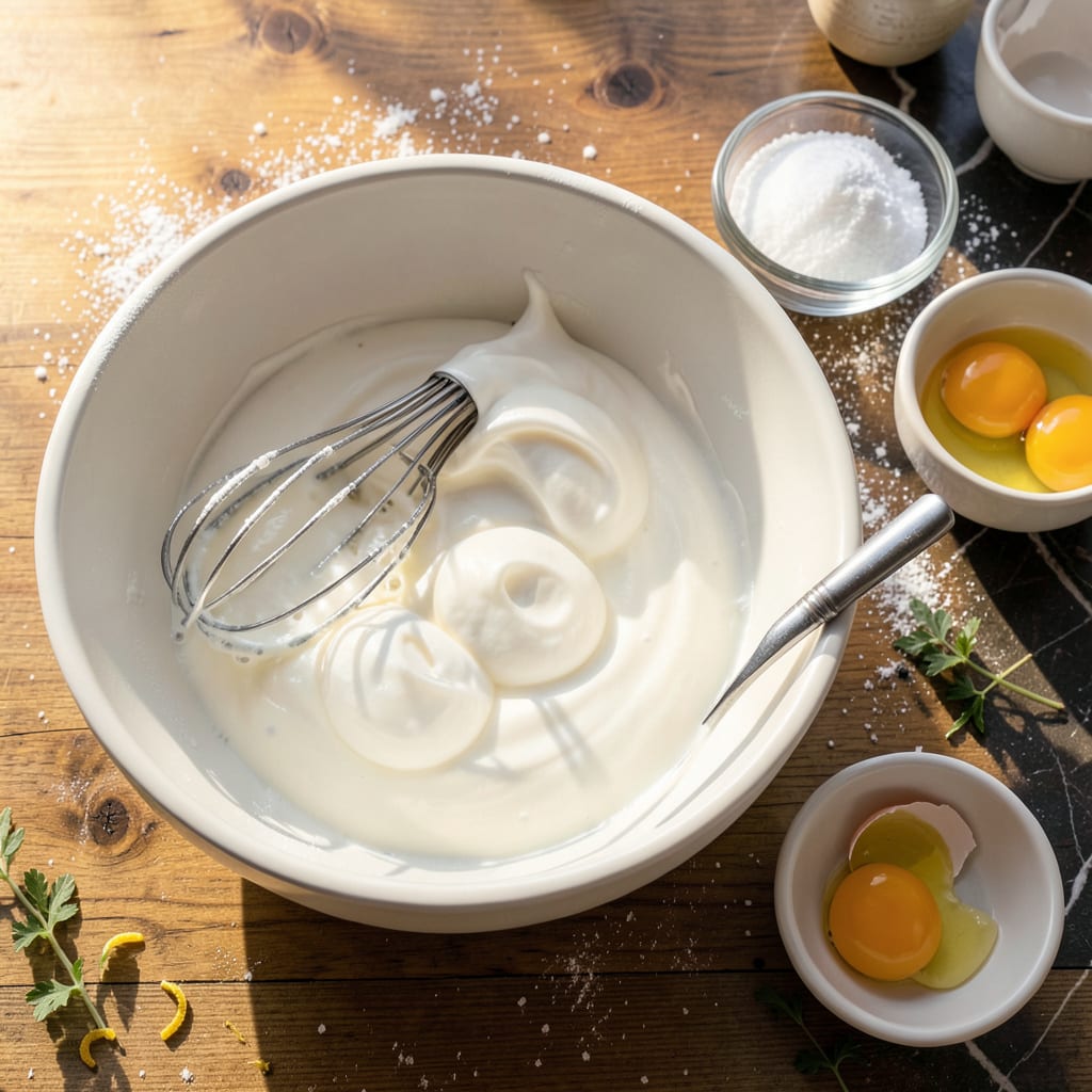 Meringue by Hand: Fluffy Peaks Without a Mixer illustration with key details